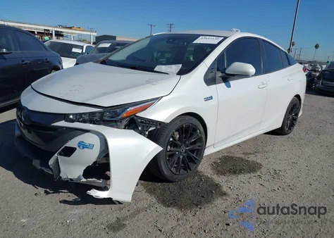2021 Toyota Prius Prime Xle from USA, damaged, VIN JTDKAMFP3M3165384